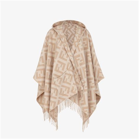 fendi poncho blu|fendi poncho nordstrom.